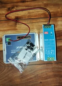 Planet Switch WGS-4215-8P2S 8x POE 2x SFP + AC/DC power supply NDR-120-48 - Photo 1/4