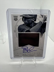 2013 NATIONAL TREASURES Didi Gregorius Auto Jersey RPA 25/99 RC Autograph SP. Dn - Picture 1 of 5