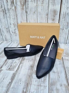 Anthropologie MATT & NAT Vegan Westmount Shoes In Black - EU: 40 / UK: 7 / US: 9 - Bild 1 von 4
