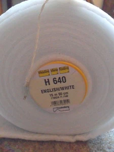 Vilene Fusible Wadding H640 90cm wide Quilting Interlining Patchwork - Picture 1 of 1