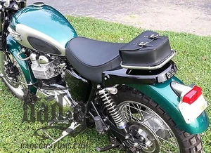 Bolso trasero con portaequipajes Triumph Scrambler Bonneville - TLR01 BAD&G CustomS - Imagen 1 de 9