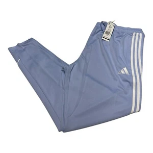 Adidas Tiro Training Pants Men 2XLT Blue Dawn White Regular Tapered Track Soccer - Picture 1 of 7