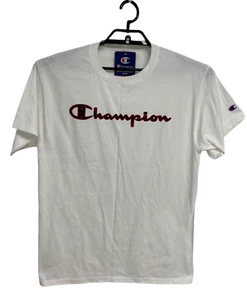Champion men's t-shirt short sleeve white crew neck size M - Picture 1 of 8