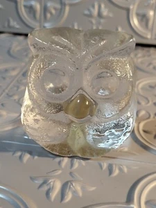 Vintage Kristall 24 % Glaseule Riedel Österreich Kunst Glaseule Briefbeschwerer Figur 3" - Bild 1 von 16
