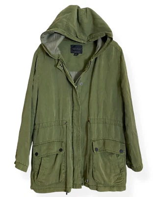 Chaqueta Versátil Anthropologie Sanctuary Anorak Verde Ejército Militar (Talla XL) Foto 1 de 4