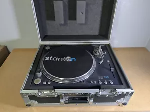 Stanton ST.150 Giradischi Giradischi Professionale per DJ con Custodia Pronta per la Strada! - Foto 1 di 13
