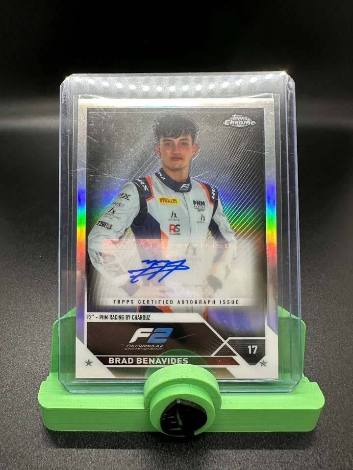 2023 Topps Chrome Brad Benavides F2 Auto #CAC-BB - Image 1 of 1