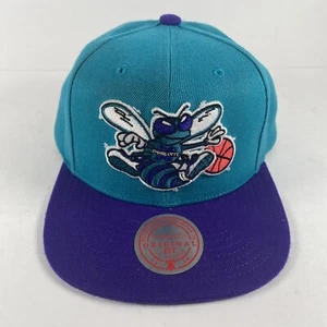 Mitchell & Ness NBA Charlotte Hornets HWC Team 2 Tonos 2.0 Snapback Sombrero, Gorra, Nuevo - Imagen 1 de 7