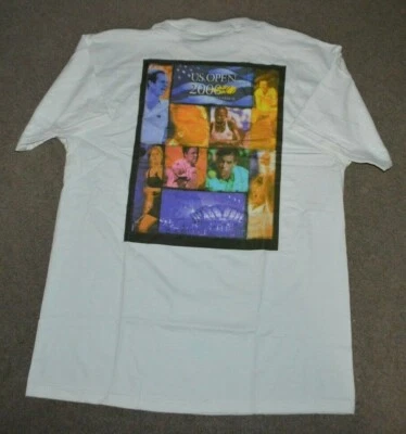 NWOT 2000 US Tennis Open Shirt Large BACK HIT NYC - Image 1 of 4