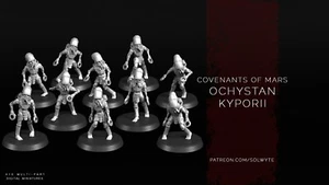 Ochystan Kyporii (x10)- Pactos de Marte/TTRPG/Wargaming/Grimdark - por Solwyte - Imagen 1 de 1