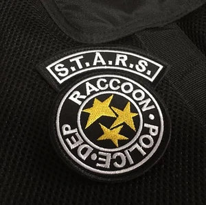 Insignia de sujetador de bucle de gancho bordado Resident Evil S.T.A.R.S MAPAON DEP - Imagen 1 de 4