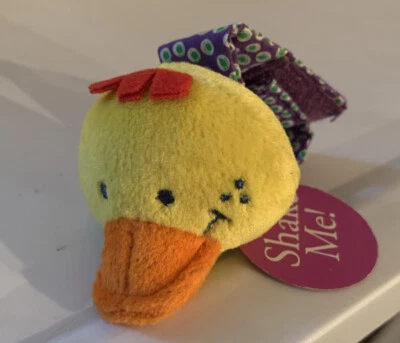 Infantino 2004 peluche pato bebé sonajero con accesorio de muñeca - nuevo Foto 1 de 4