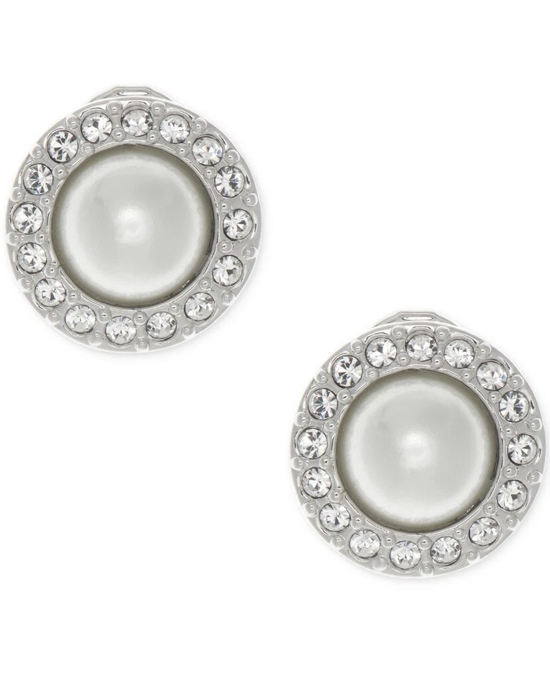 Pendientes de clip de perlas Givenchy $32 JM3S Foto 1 de 1