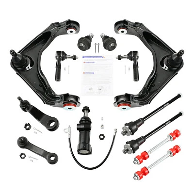 Brazos de control superiores delanteros 13 piezas para Chevy GMC Silverado Sierra 2500 3500 HD H2 Foto 1 de 4
