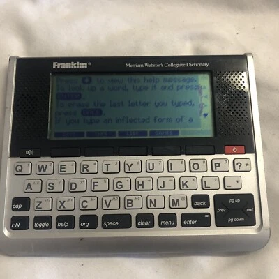 Scd-1890 Franklin Collegiate Dictionary- Digital - Image 1 of 4