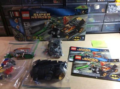 EUC LEGO DC Super Heroes Batman #76012 Batman The Riddler Chase Flash Race w box - Image 1 of 4