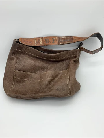 Fossil UF University of Florida Gators Purse With Genuine Leather Strap Brown Cover