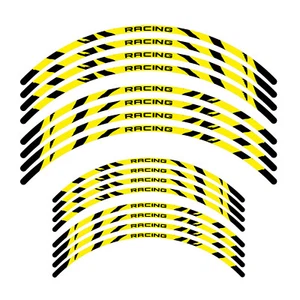 W02B MX Bike 21" 18" Wheel Rim Stickers For BETA 525 RS 08-10 09 - Imagen 1 de 14