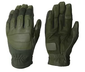 Military Tactical Nomex Heat Fire Resistant Leather Work Motorcycle Sport Gloves - Picture 1 of 8