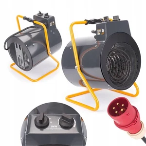 Elektroheizer 9 kW Heizlüfter Bauheizer Elektro Heizgerät Keramik Heizgebläse - Bild 1 von 8