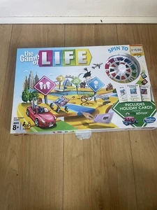 The Game of Life Spin to Win Board Game 2016 by Hasbro Complete Good Condition - Picture 1 of 12