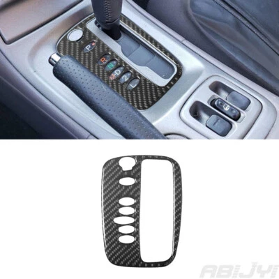 Cubierta de cambio automático interior de fibra de carbono para Toyota Celica 2000-05 Foto 1 de 4