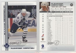 2000-01 ITG Be A Player Memorabilia Alexander Karpovtsev #213