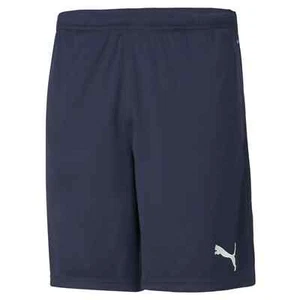 Puma Mens TeamRISE Training Shorts Sports Football Gym Running With Pockets - Picture 1 of 2