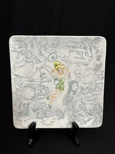 Tinker Bell Neverland Peter Pan Decorative Plate Disney Store Made in Thailand - Picture 1 of 3