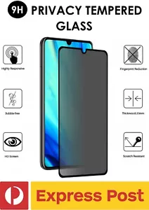 Huawei P30 Pro Privacy Tempered Glass Anti-Spy Screen Protector 9H Premium - Picture 1 of 5