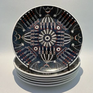 Vintage Portmeirion Magic City 6 piatti laterali Susan Williams Ellis anni 60 MCM 18 cm - Foto 1 di 21
