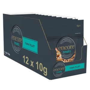 12 x 10g Encore 100% Natural Tuna Fillet Adult Cat Treats Freeze Dried Treats - Picture 1 of 7