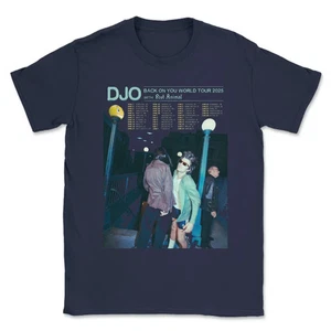 Maglia unisex retrò Djo Band Tour 2025 unisex S-3XL - Foto 1 di 6