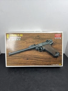 Academy Minicraft Model 1/1 Scale German Luger P.08 Plastic Model Kit New Inside - Picture 1 of 7