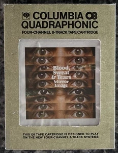 Blood, Sweat & Tears - Mirror Image Quad 8 Track Tape - Rebuilt With Sleeve - Picture 1 of 7