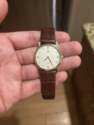 Reloj de vestir Omega DeVille de cuero 32 mm unisex Foto 1 de 2