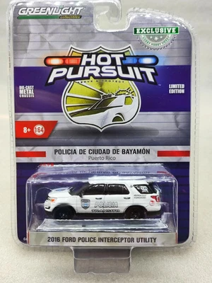 GreenLight 1:64 2016 Interceptor Utility Heat Tracing Explorer 30210 Car Model  - Image 1 of 4