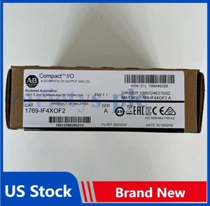 New Allen-Bradley 1769-IF4XOF2 SER A CompactLogix 6 Pt A/I and A/O Module - Picture 1 of 6