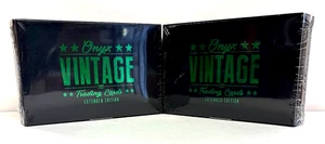 2022 ONYX Vintage Extended Baseball Box Factory Sealed 2 Autos Per Box Lot of 2 - Picture 1 of 3