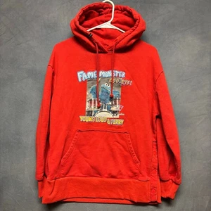 Jupe Vendue Krümelmonster Hoodie Sesamstraße bestickt 3D Band Streetwear - Bild 1 von 15