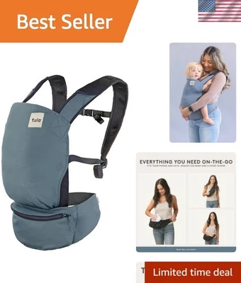 Компактная нейлоновая детская переноска Ripstop — удобная, безопасная и стильная для родителей - Изображение 1 из 4