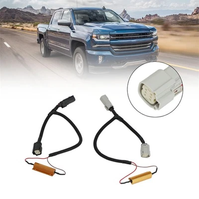 Pair Tail light LED Conversion Harness PNP For Chevrolet Silverado LTZ 2016-2018 - Image 1 of 4