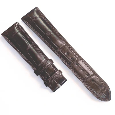 Genuine Patek Philippe Brown Leather Watch Band - 19mm x 16mm - Image 1 of 2