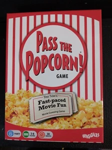 Pass The Popcorn Game Fast Paced Movie Fun Game Bonus 80's and 90's Theme Pack - Picture 1 of 8