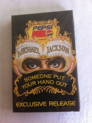 M. Jackson "Someone Put your Hand Out" Cassette, Exclusive Release 1992, sealed - Image 1 of 4