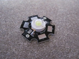 Lot de 3 LED LUXEON K2 BLANCHE 1W - PUISSANCE 90 lumen !!! - Foto 1 di 1