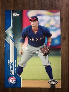 JOSH JUNG 2020 Topps Pro Debut BLUE Parallel #033/150 (PD-10) - Rangers