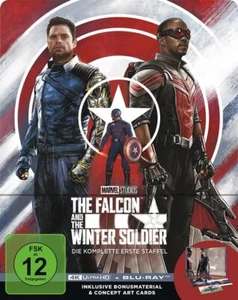 The Falcon & the Winter Soldier - Staffel 1 - 4K Ultra HD Steelbook # UHD+BD-NEU - Imagen 1 de 3