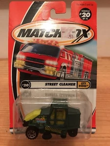 2001 Matchbox City Dudes Street Cleaner #20 Diecast - Picture 1 of 5