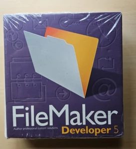 FileMaker Developer 5 Windows Mac Database Software - New in Box - Picture 1 of 4